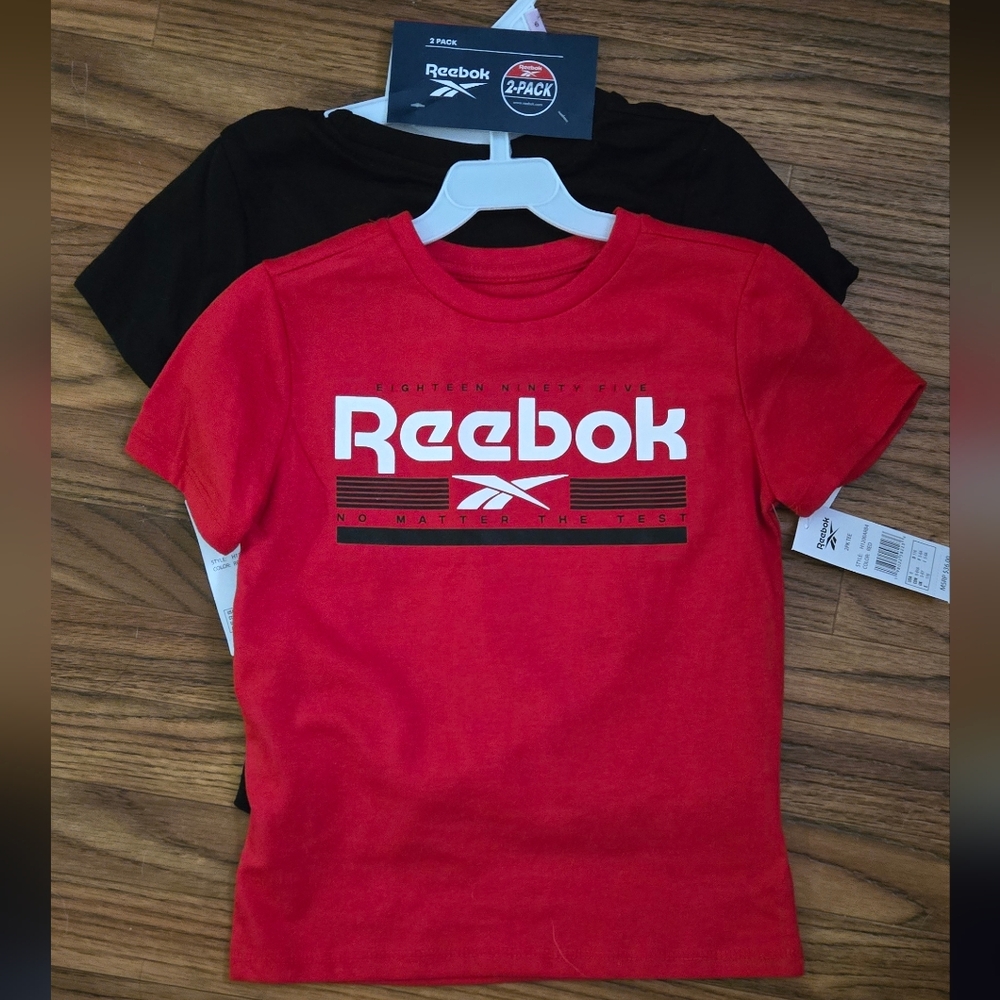 Boys Reebok Shirts Set Of 4 Size 6